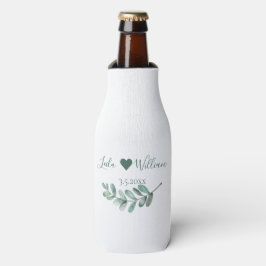 Minze Botanische Hochzeit Minimalistisch Flaschenkühler