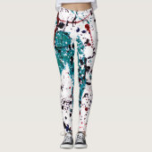 Minze Chocolate Chip Leggings (Vorderseite)