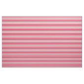 Minze Cream & Crimson Lined Muster Stoff (Fat Quarter (45,7 x 55,9 cm))