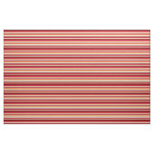 Minze Creme, Brown, Crimson & Maroon Lines Stoff (Fat Quarter (45,7 x 55,9 cm))
