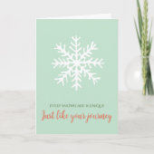 Minze einfache Addiction Erholung Unterstützung We Dankeskarte (Vorderseite)