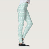 Minze Fair Isle Leggings (Rechts)