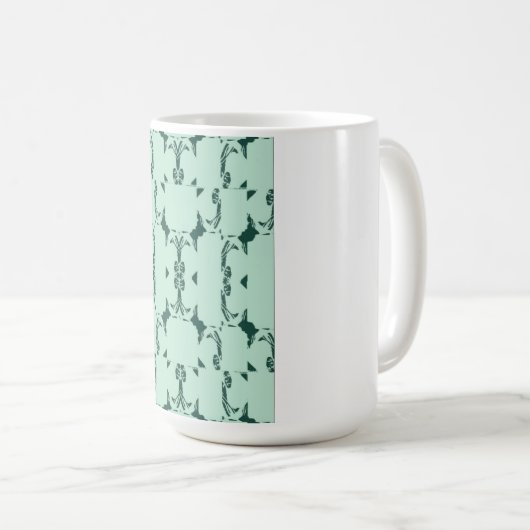 Minze frisch. Goldsmith Kaffeetasse (VorderseiteRechts)
