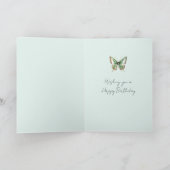 Minze Gänseblümchen Geburtstag Karte (Innenseite)