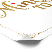 Minze, Gastgeschenk Hochzeit, Hochzeitszeichen, Go Fotodruck (Ecke)