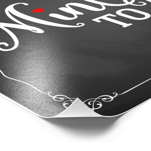 Minze, Gastgeschenk Hochzeit, Hochzeitszeichen, Vi Fotodruck (Ecke)