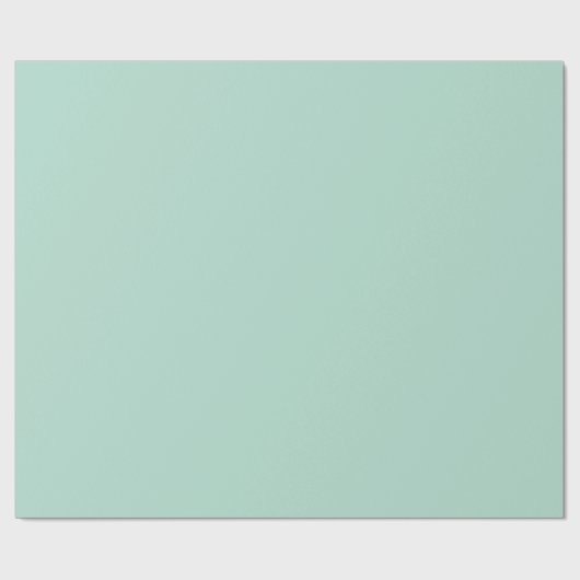 Minze Geschenkpapier (Flach)