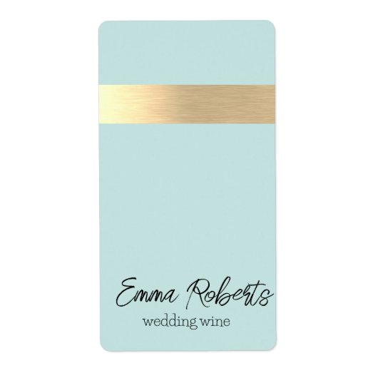 Minze Gold Foil Rustikale Imitate (Vorne)