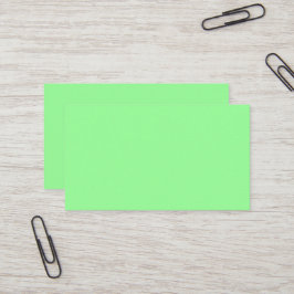 Minze Green Business Card Visitenkarte