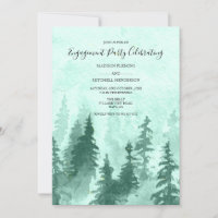 Minze Green Forest Engagement Party