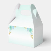 Minze Green Princess Kleid Quinceañera Geburtstag Geschenkschachtel (Rückseite)