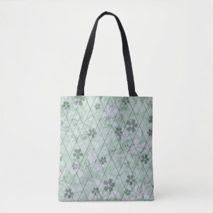 Minze Green Vintag Inspiriert Garten Diamant Tasche
