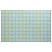 Minze Grün und Blau | Hübsches Blumenmuster Stoff (Fat Quarter (45,7 x 55,9 cm))