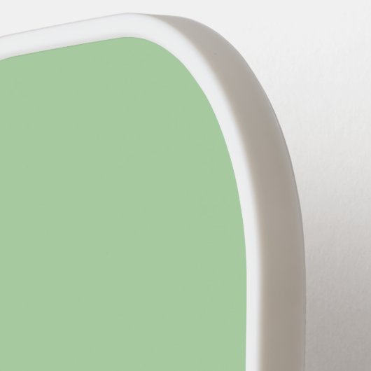 Minze, grün und weiß pickleball schläger (Linke Seite)