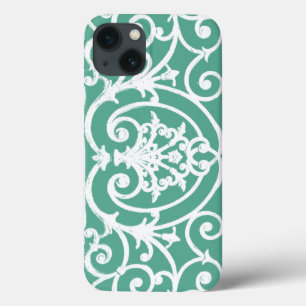 Minze grüne Blättermuster Case-Mate iPhone cas Hülle