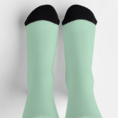 Minze grüne Crew Socken für Frauen (Oben)