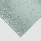 Minze grüne Glitzer auf glänzendem Hintergrund Seidenpapier (Ausschnitt)