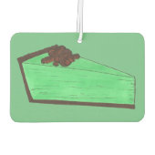 Minze Grüne Grasshopper Pie Chocolate Slice Feinsc Autolufterfrischer (Rückseite)