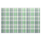 Minze grüne Marine mit Preppy Madras Style Kariert Stoff (Fat Quarter (45,7 x 55,9 cm))