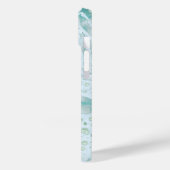 Minze grüne psychedelische Monografie Case-Mate iPhone Hülle (Rückseite / Links)