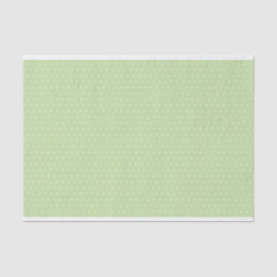 Minze grüne Schweizer Dotentafel Seidenpapier