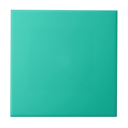 Minze grüne Solid Color Tile Fliese (Vorderseite)