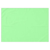 Minze grüne Springtime, solide Farbe Tischdecke (Vorderseite (Horizontal))