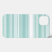 Minze grüne Streifen Case-Mate iPhone Gehäuse Hülle (Rückseite (Horizontal))
