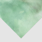 Minze grüne Wasserfarbe Handgemalt Seidenpapier (Ausschnitt)