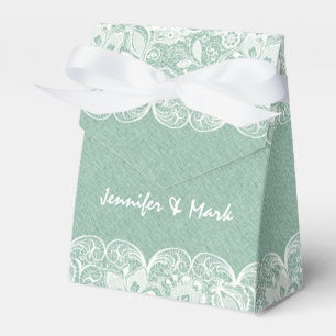 Minze Grünwäsche & Bridal Geschenkboxen Geschenkschachtel