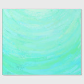 Minze Ice Blue Geschenkpapier (Flach)