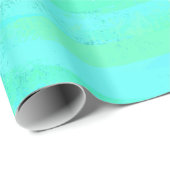 Minze Ice Blue Geschenkpapier (Rolleneckpunkt)