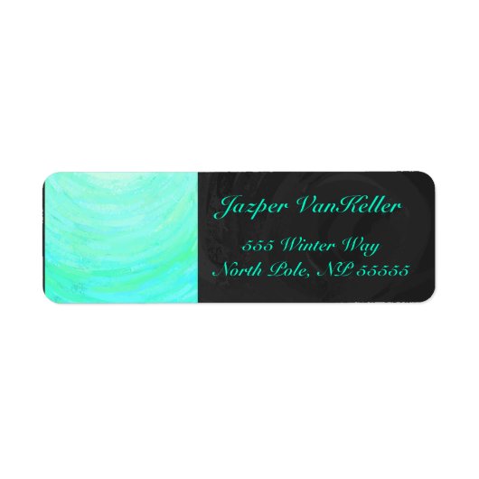 Minze Ice Blue und Black Monogram (Vorne)