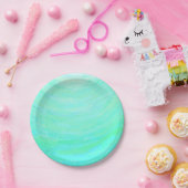 Minze Ice Pappteller (Party)