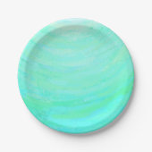 Minze Ice Pappteller (Vorderseite)