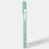 Minze Imitate Gold Foil Pfeile Muster Case-Mate iPhone Hülle (Rückseite / Links)