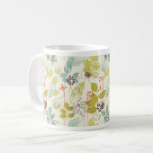 Minze in Olive Nature Print Tasse (Vorderseite Links)
