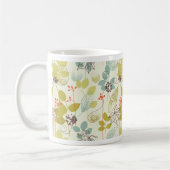 Minze in Olive Nature Print Tasse (Links)