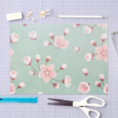 Minze, Kirschblüte, Frühlingsblüte, japanische Blu Seidenpapier (Handwerk)
