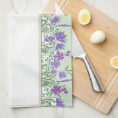 "Minze Lavender" Küchentuch (Viertel Falte)