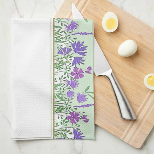 "Minze Lavender" Küchentuch (Viertel Falte)