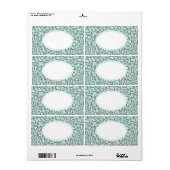 Minze Leopard Labels (Vorne)