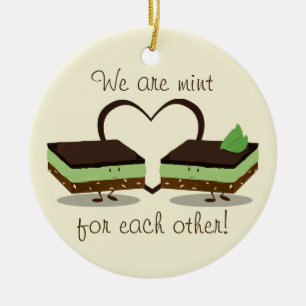 Minze Liebe Nanaimo Bars   Ornament