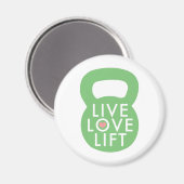 Minze "Lift für Live-Liebe" Magnet (Vorderseite/Rückseite)