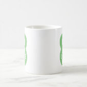 Minze "LiveLiebe-Aufzug " Kaffeetasse (Mittel)