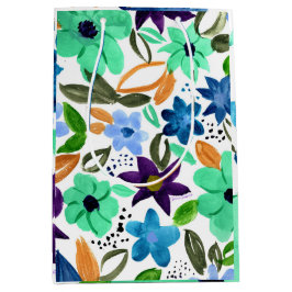 Minze mittlere Geschenktasche Mittlere Geschenktüte