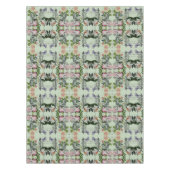 minze moderne Vintage französische Rose Schmetterl Tischdecke (Vorderseite)