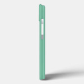 Minze Muster für vertikale Streifen Case-Mate iPhone Hülle (Rückseite / Links)