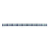 Minze, Navy Blue, White Preppy Madras Kariert Satinband (Vorderseite)