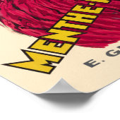 Minze Pastille France Vintage Poster 1931 (Ecke)